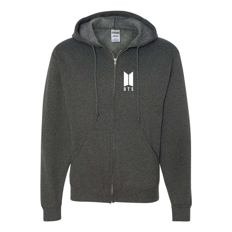 Men's BTS JERZEES NuBlend Full Zip Hooded Sweatshirt