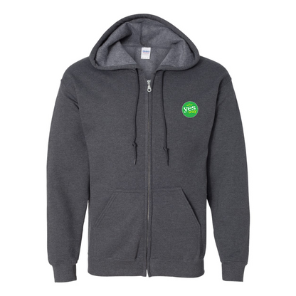 Men's Yes Way JERZEES NuBlend Full Zip Hooded Sweatshirt