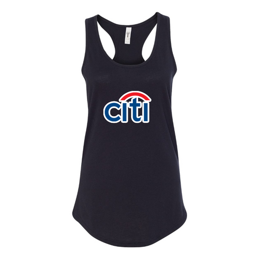 Women's Citi Bank Racerback Tank Top