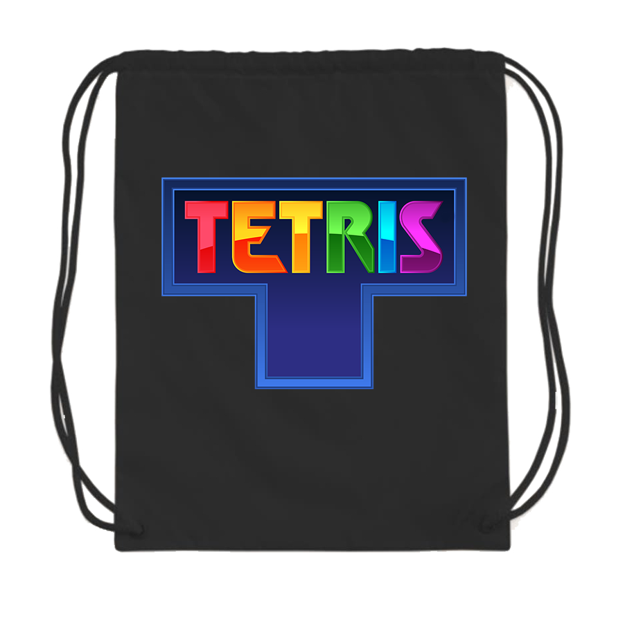 Tetris Drawstring Bag