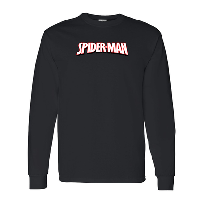 Men's Spider Man Gildan Heavy Cotton Long Sleeve T-Shirt