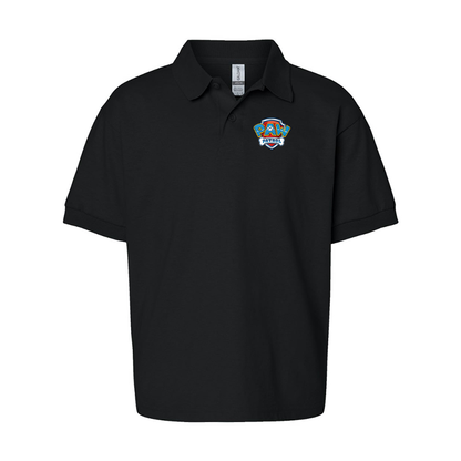 Youth's Paw Patrol  Gildan Dry Blend Jersey Polo