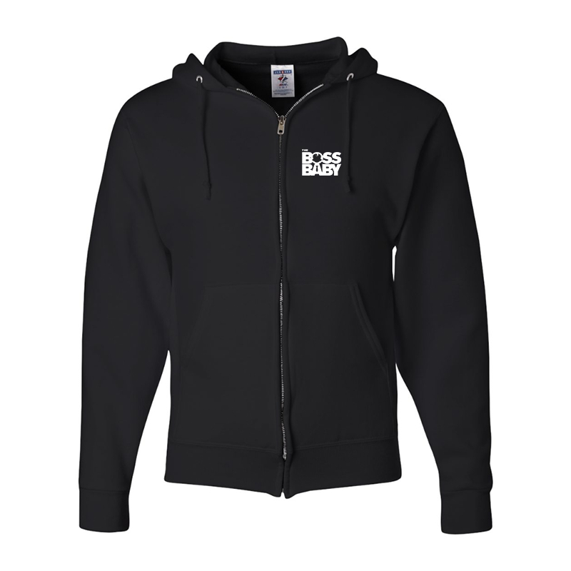 Men's Boss Baby JERZEES NuBlend Full Zip Hooded Sweatshirt