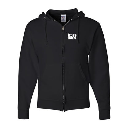 Men's Boss Baby JERZEES NuBlend Full Zip Hooded Sweatshirt