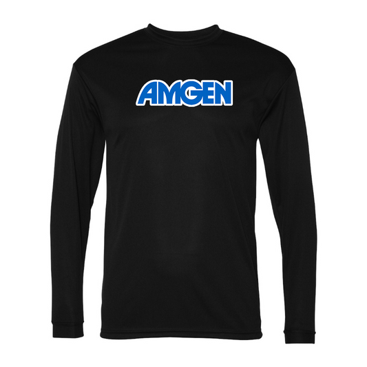 Men's Amgen Polyester Long Sleeve T-Shirt