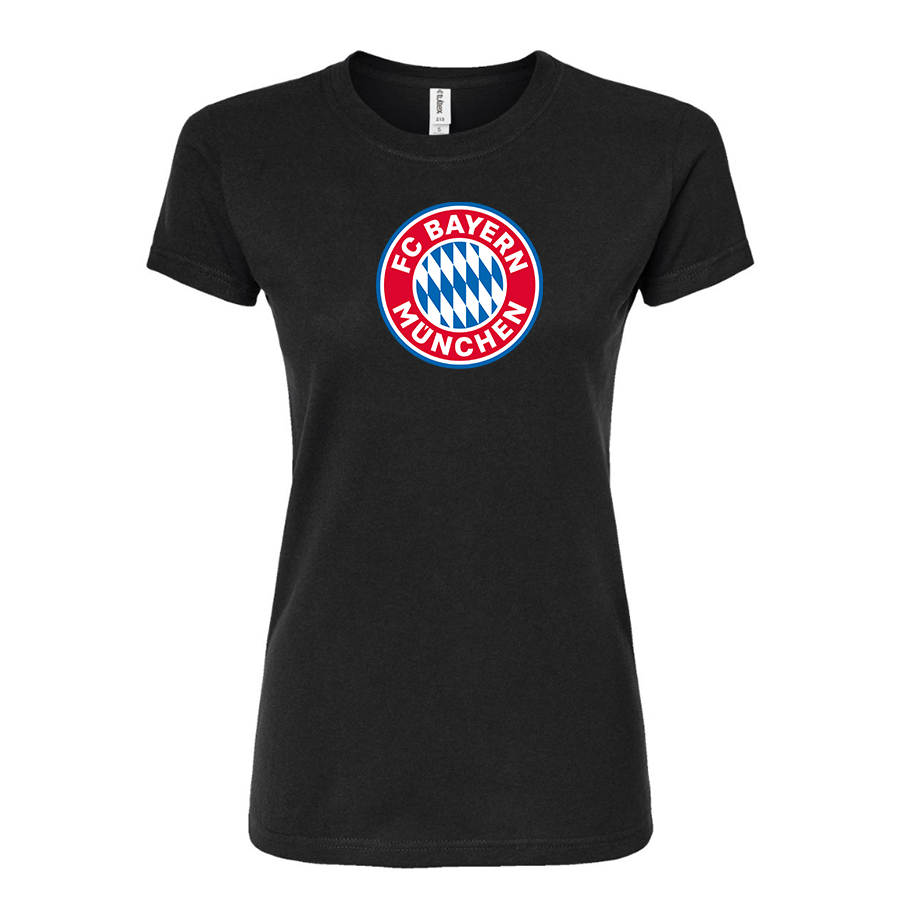 Women's FC Bayern Munich Round Neck T-Shirt