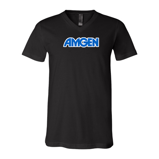 Amgen  BELLA  CANVAS  Jersey V-Neck Tee