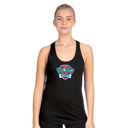 Women's Paw Patrol Next Level Ideal Racerback Tank