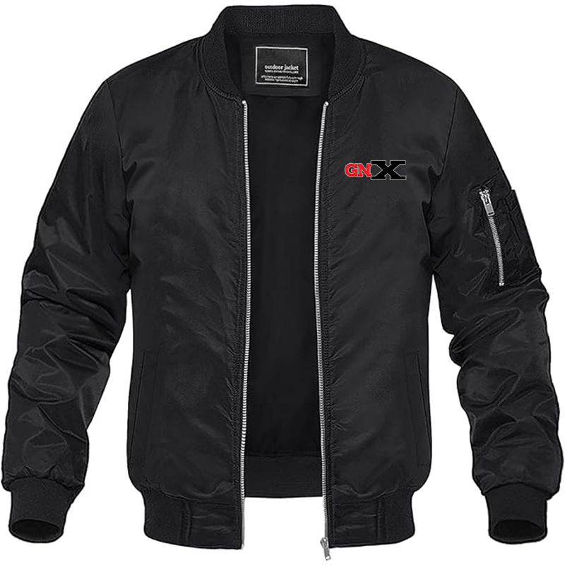 MAGNIVIT Men's GN X Lightweight Bomber Jacket Windbreaker Casual Fall Spring Outdoor Coat