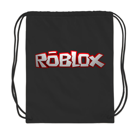 Roblox Game Drawstring Bag