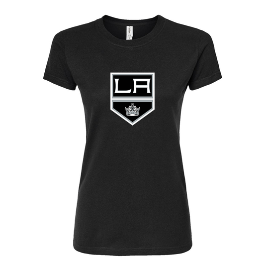 Women's NHL - Los Angeles Kings Round Neck T-Shirt