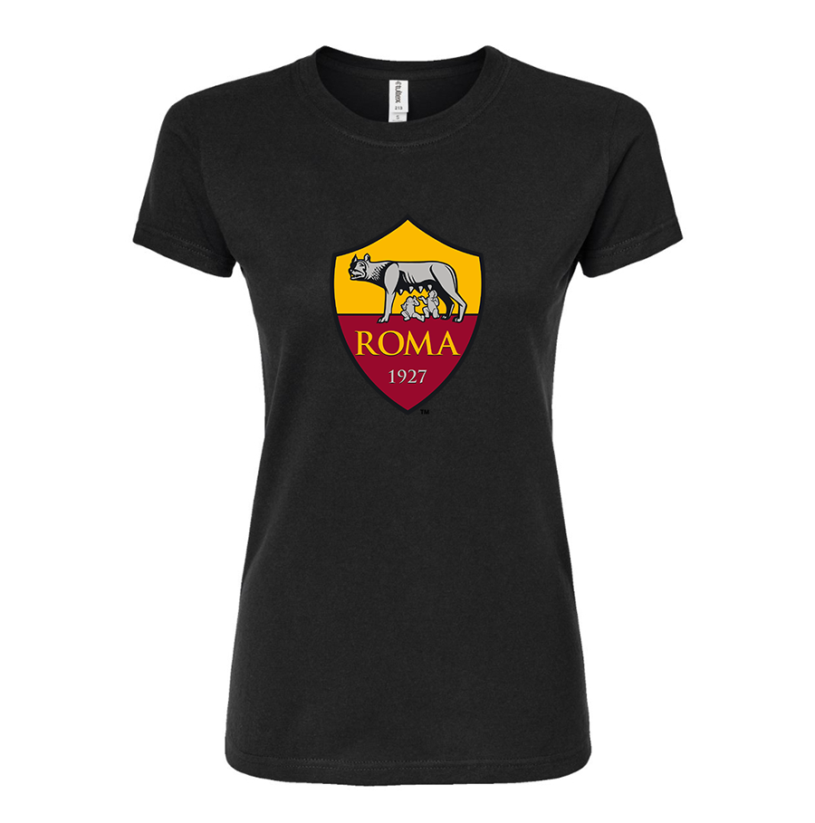 Women's AS Roma Round Neck T-Shirt