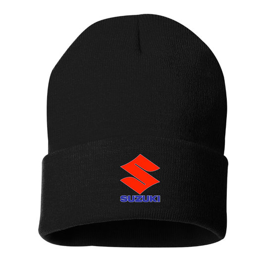 Suzuki Bike Motorcycle Beanie Hat