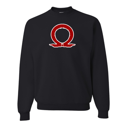 Men's God Of War JERZEES NuBlend Crewneck Sweatshirt