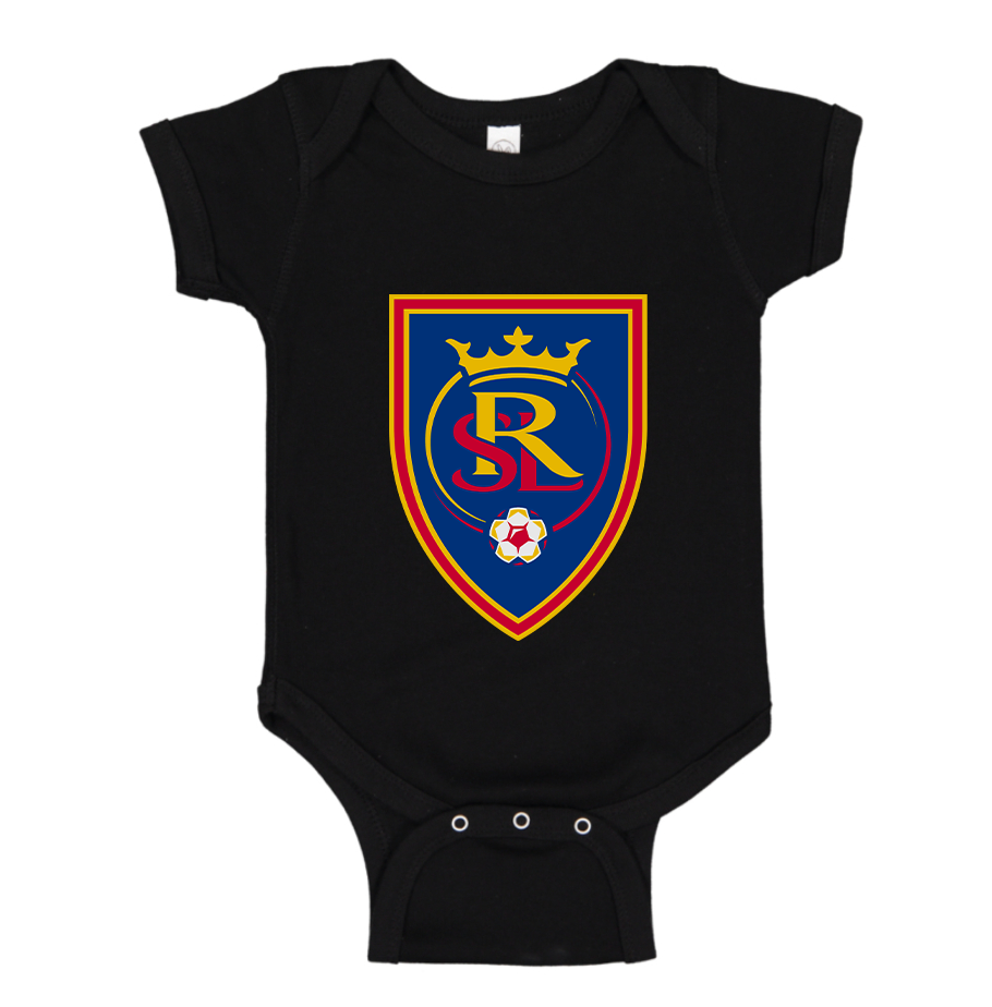 Real Salt Lake Soccer Baby Romper Onesie