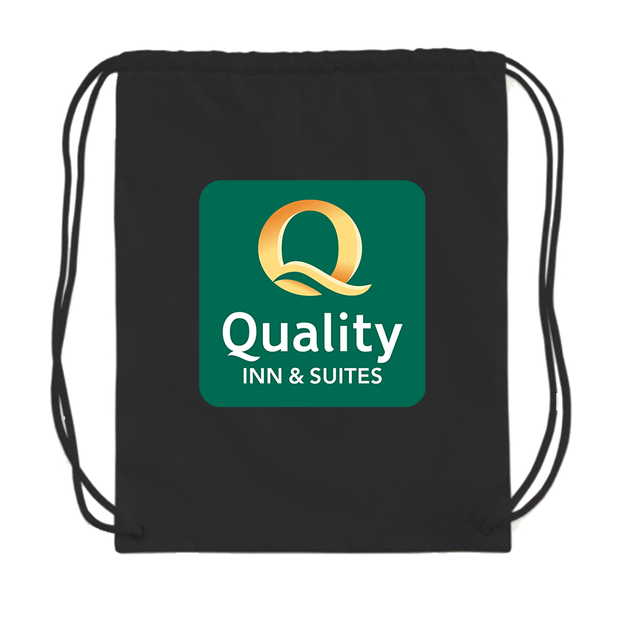 Quality Inn & Suites Drawstring Bag