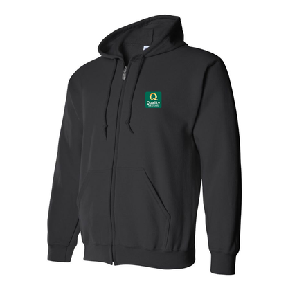 Men's Quality Inn & Suites Zipper Hoodie