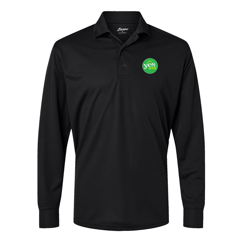 Men's Yes Way  Paragon Prescott Long Sleeve Polo