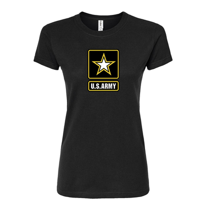 Women's   U.S. ARMY Round Neck T-Shirt