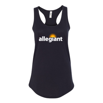 Women's Allegiant Air  Racerback Tank Top