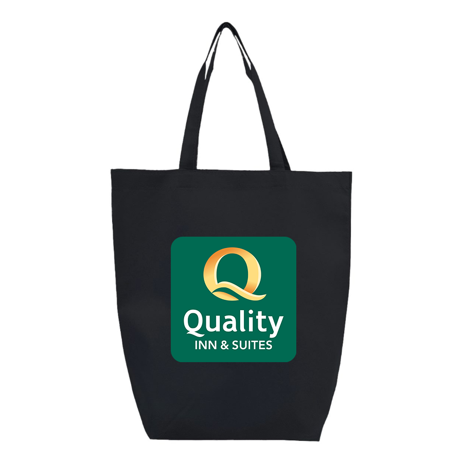 Quality Inn & Suites Q-Tees Non-Woven Gusset Bottom Tote