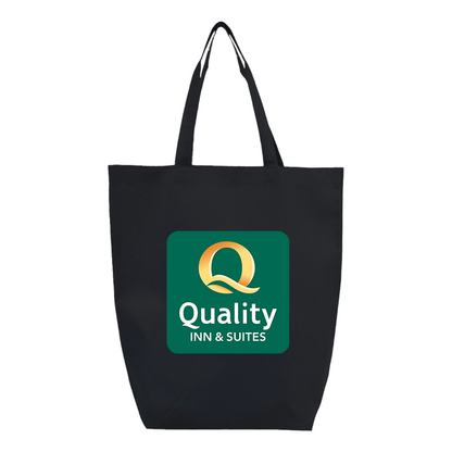 Quality Inn & Suites Q-Tees Non-Woven Gusset Bottom Tote