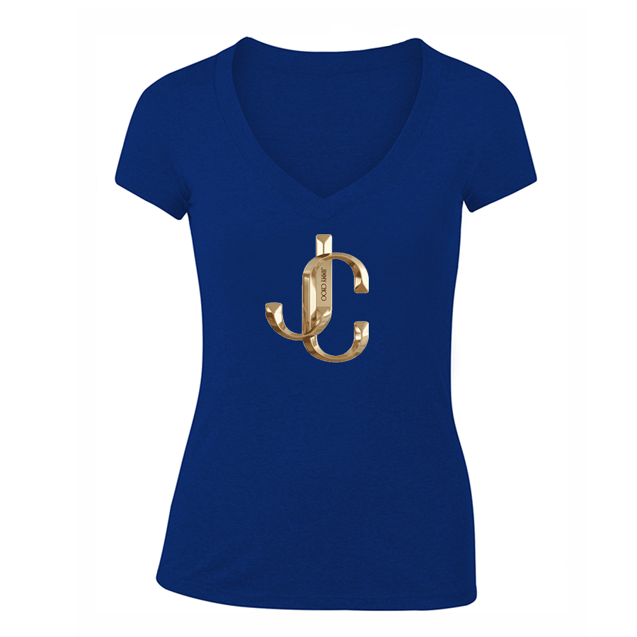 Women's Jimmy Choo V Neck T-Shirt