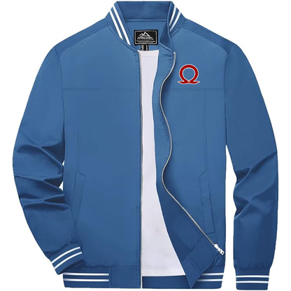 Men's God Of War Boladeci  Bomber Jackets Lightweight Water Resistant Breathable Spring Fall Full Zip Thin Windbreaker Light Jackets