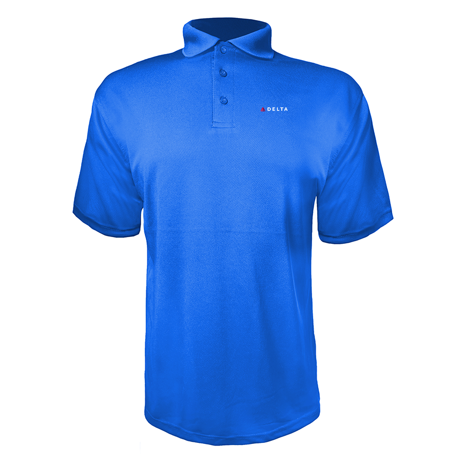 Men's Delta Airlines  Polyester Polos
