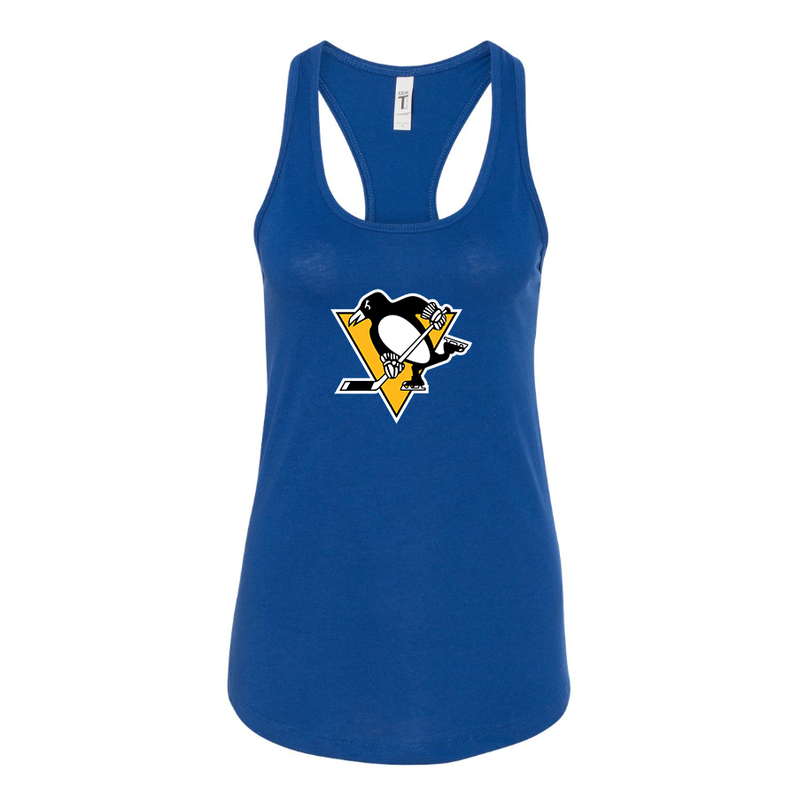 Women's NHL Pittsburgh Penguins Racerback Tank Top