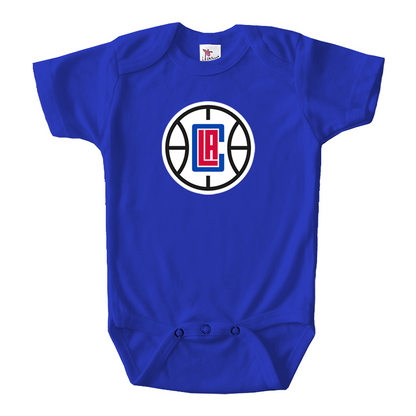 NBA LA Clippers Baskerball Baby Romper Onesie