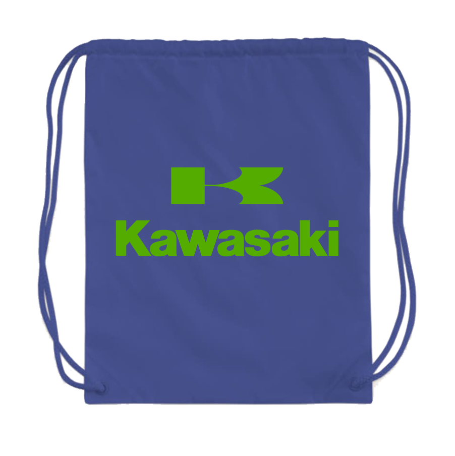 Kawasaki Bike Motorcycle Drawstring Bag