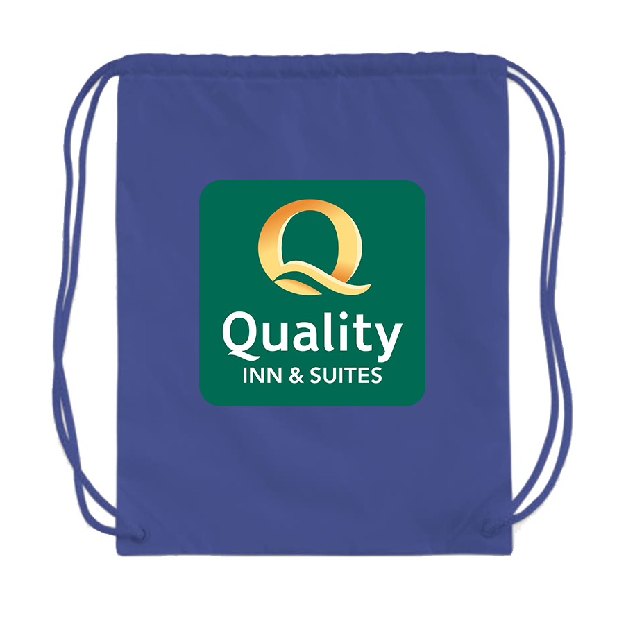 Quality Inn & Suites Drawstring Bag