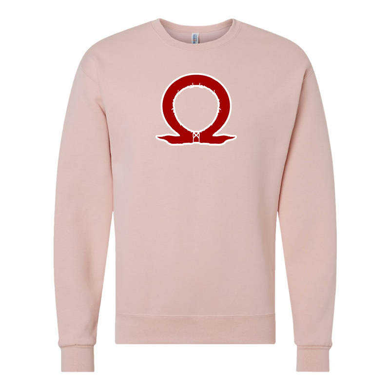 Men's God Of War JERZEES NuBlend Crewneck Sweatshirt