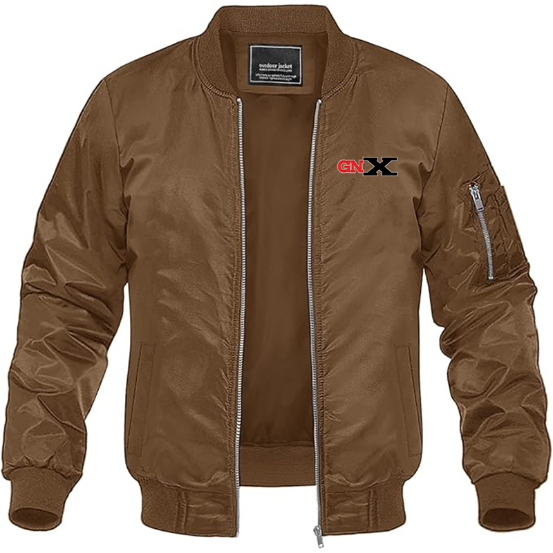 MAGNIVIT Men's GN X Lightweight Bomber Jacket Windbreaker Casual Fall Spring Outdoor Coat