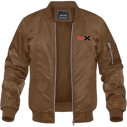 MAGNIVIT Men's GN X Lightweight Bomber Jacket Windbreaker Casual Fall Spring Outdoor Coat
