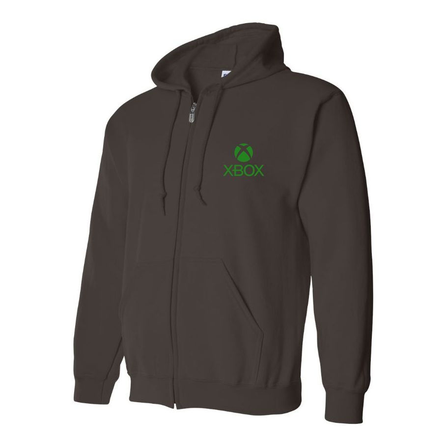 Men's X Box Gaming Zipper Hoodie