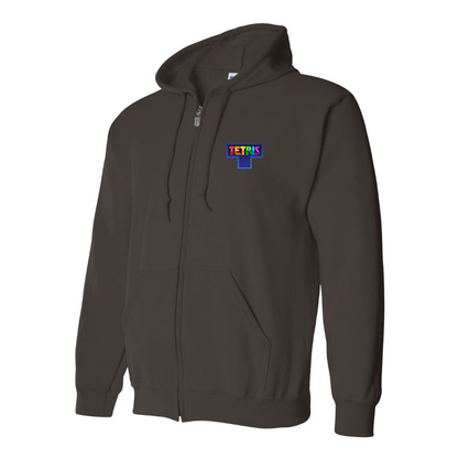 Men's Tetris Zipper Hoodie