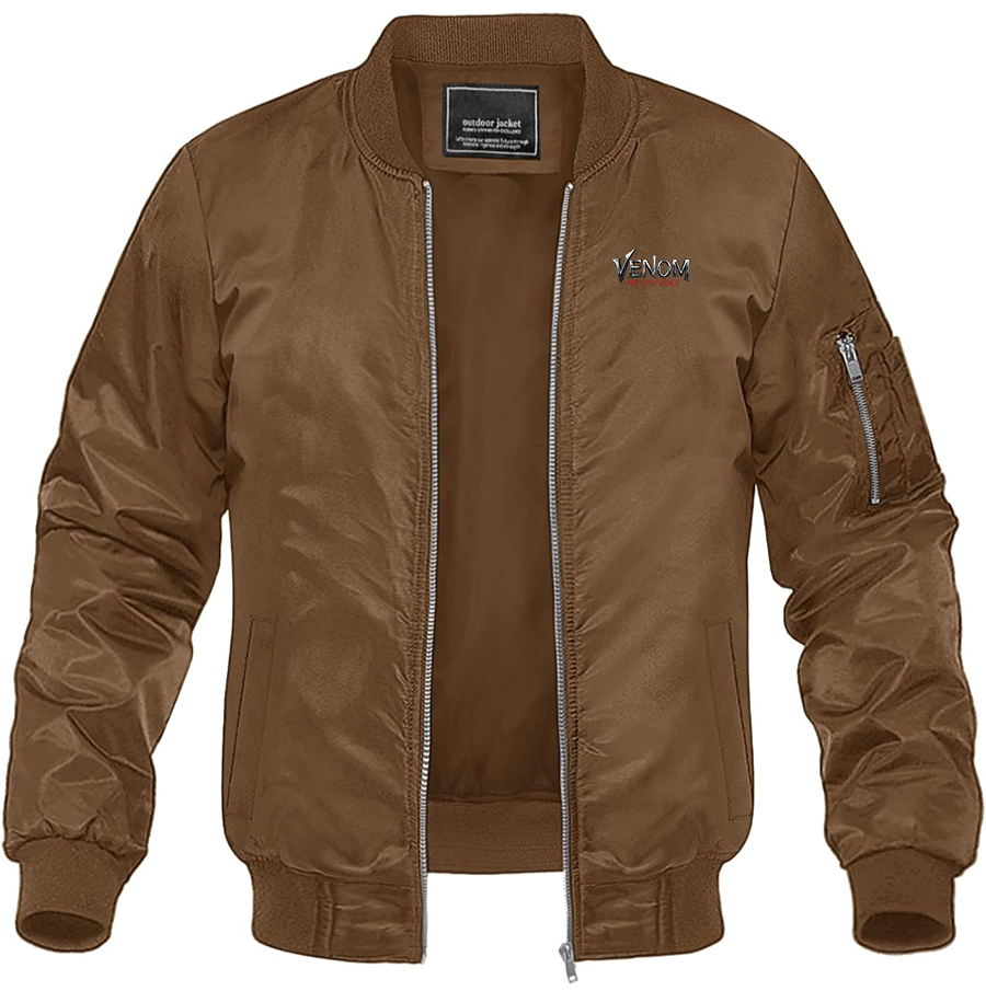Men's Venom The Last Dance Lightweight Bomber Jacket Windbreaker Softshell Varsity Jacket