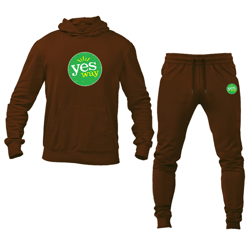 Men's Yes Way  Hoodie and Joggers Set