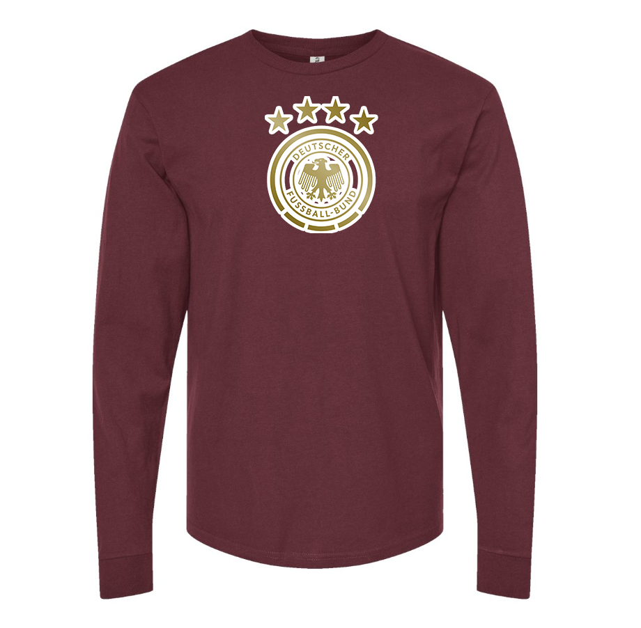 Men's Germany soccer Long sleeves T-Shirt