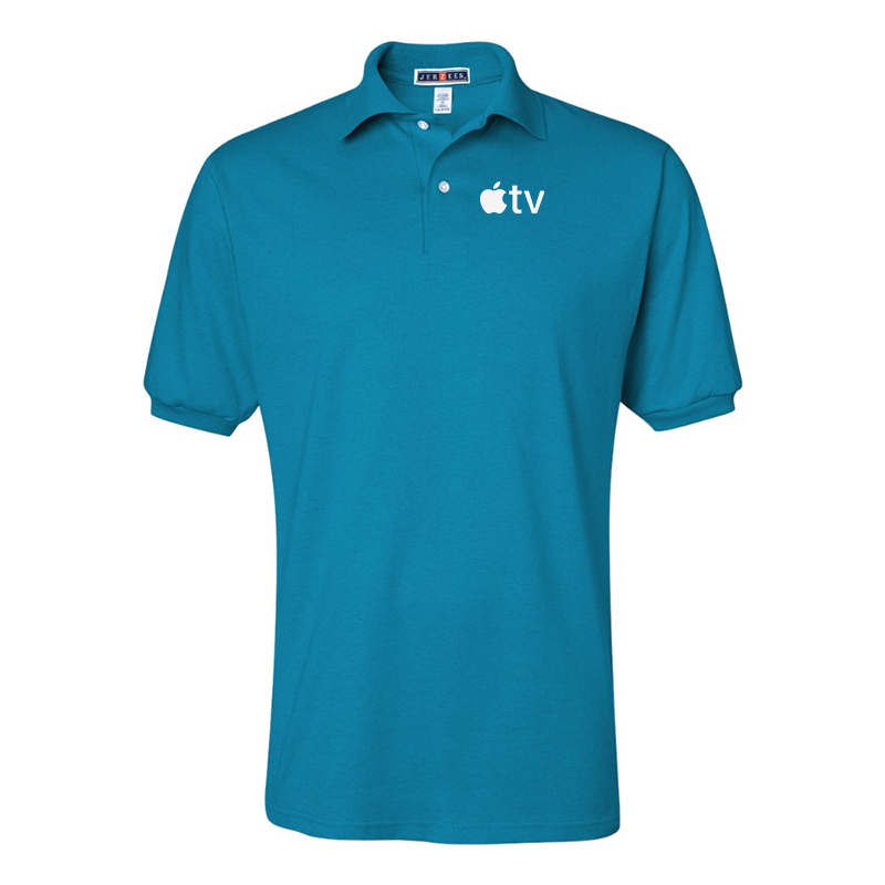 Men's  Apple TV JERZEES  SpotShield Polo