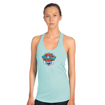 Women's Paw Patrol Next Level Ideal Racerback Tank