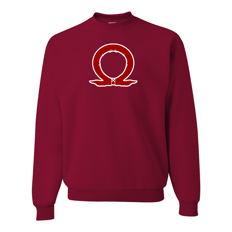 Men's God Of War JERZEES NuBlend Crewneck Sweatshirt