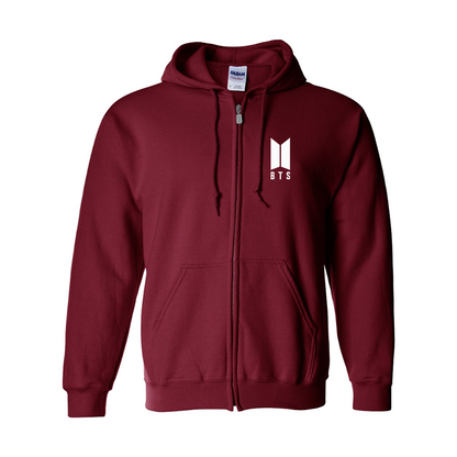 Men's BTS Gildan Heavy Blend Full-Zip Hooded Sweatshirt