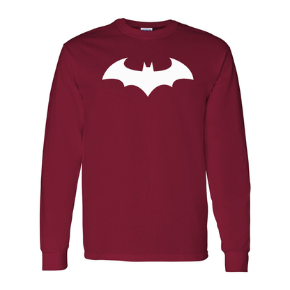 Men's Batman Gildan Heavy Cotton Long Sleeve T-Shirt