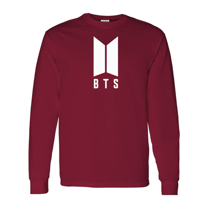 Men's BTS Gildan Heavy Cotton Long Sleeve T-Shirt