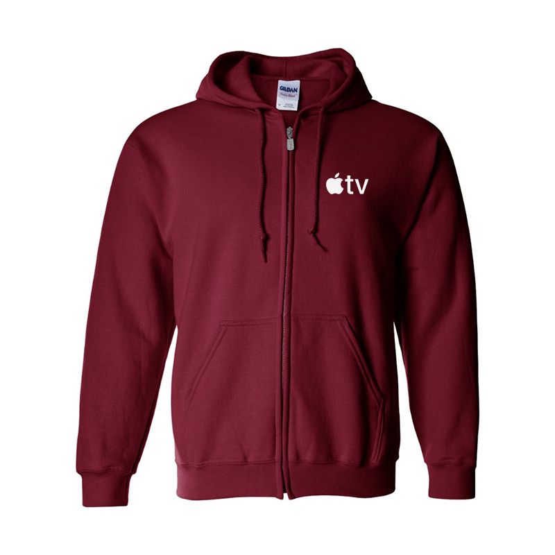 Men's Apple TV Gildan Heavy Blend Full-Zip Hooded Sweatshirt