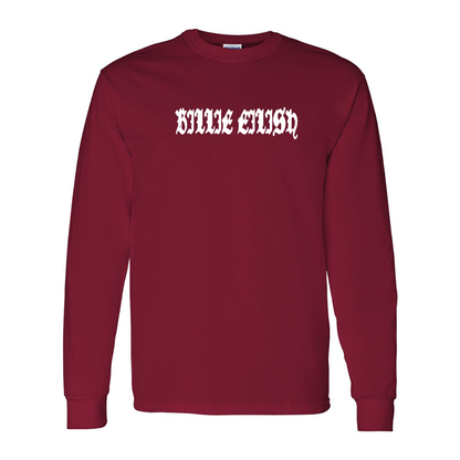 Men's Billie Eilish Gildan Heavy Cotton Long Sleeve T-Shirt