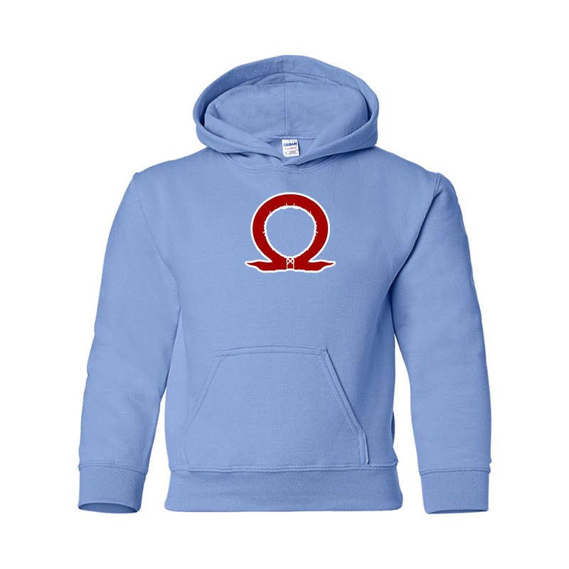 Youth's God Of War Gildan Heavy Blend Hooded Sweatshirt